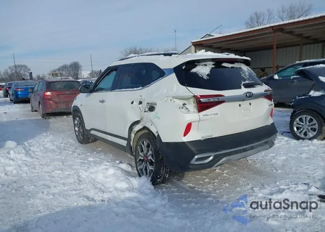 2021 Kia Seltos Sx Turbo z USA, uszkodzony, nr VIN KNDETCA25M7074185